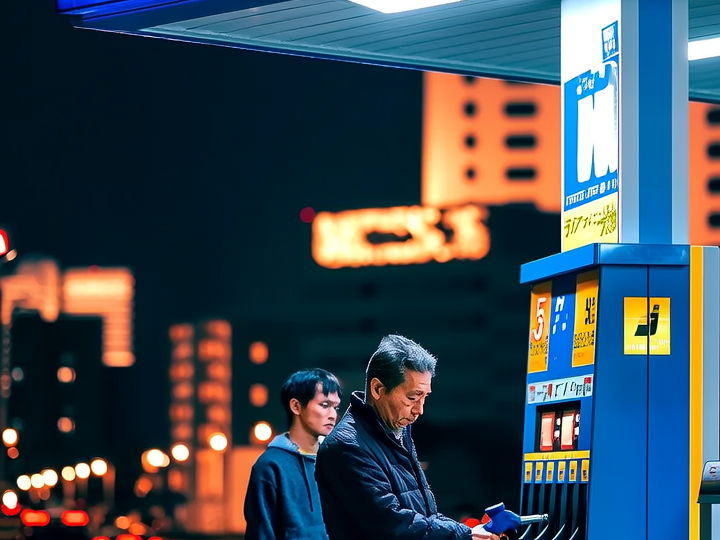 日本汽油涨价破纪录 190日元以上成新常态