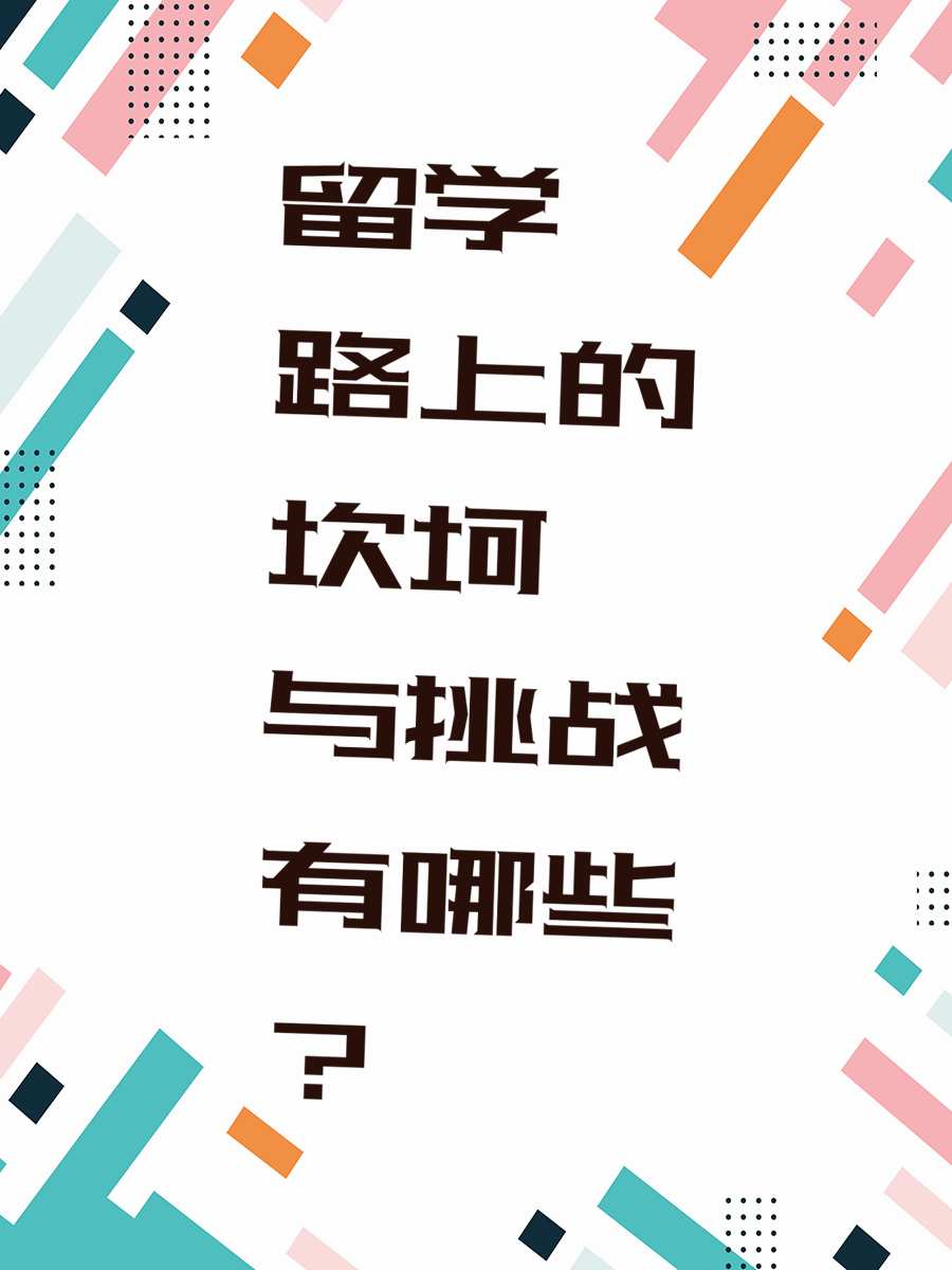 留学路上的坎坷与挑战有哪些？